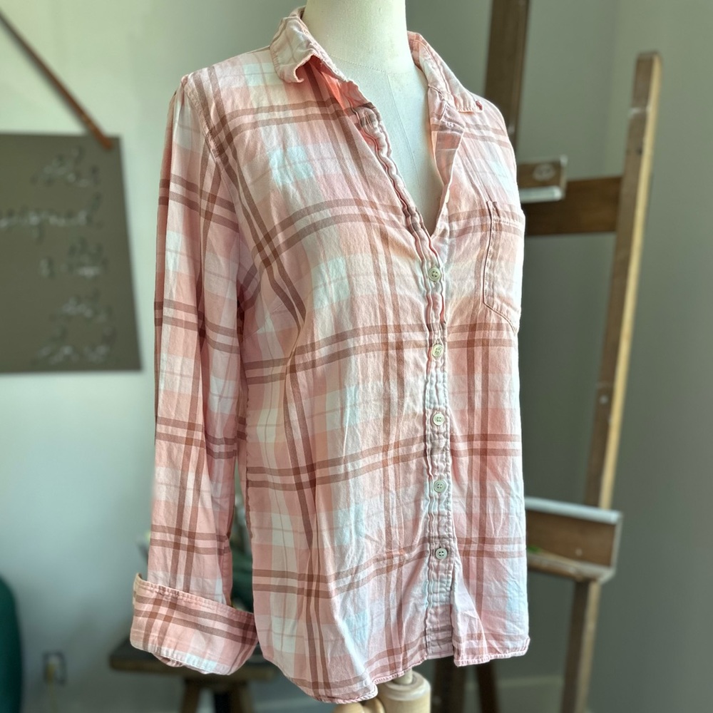 J. Crew | Perfect Fit Plaid Button Down